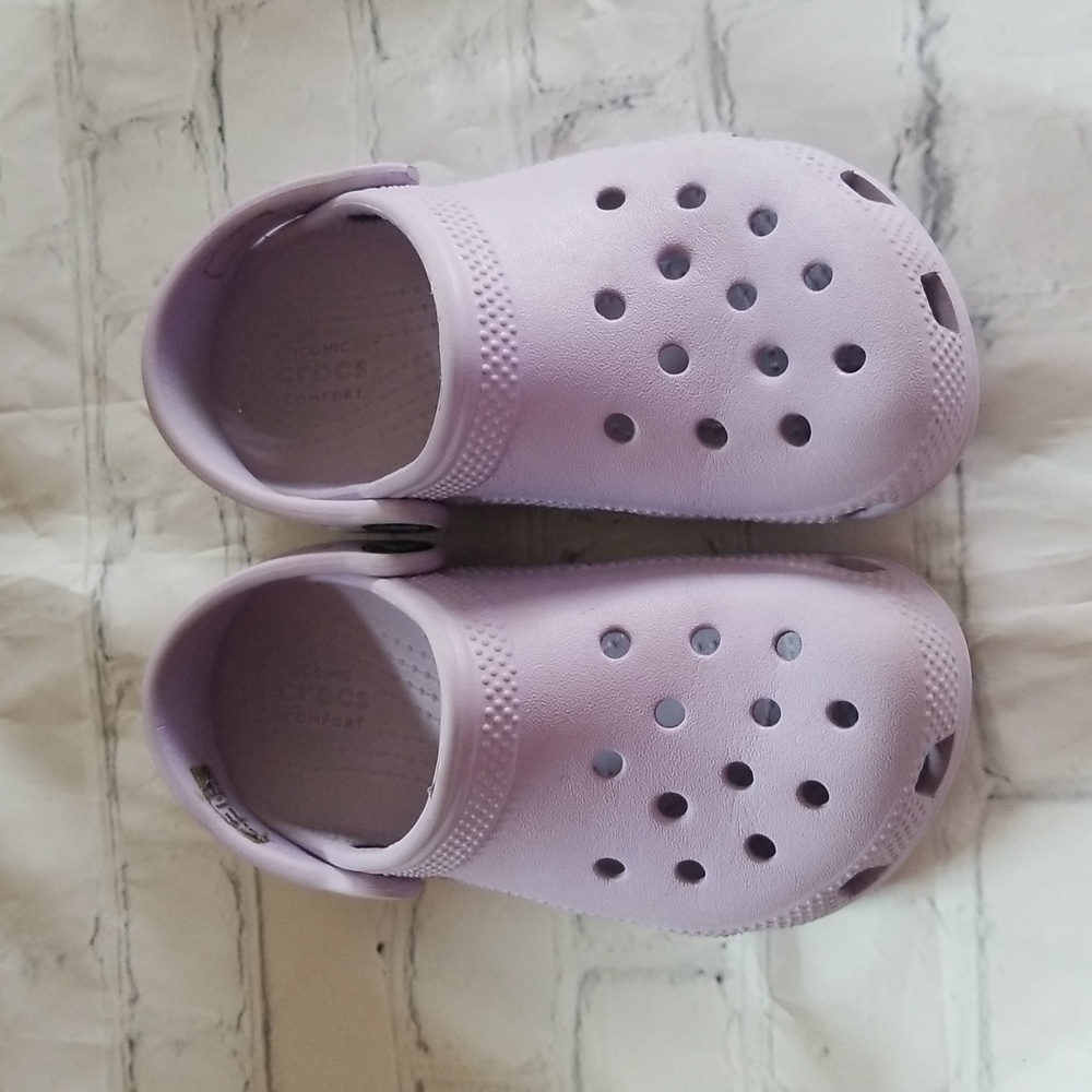 Lavender Crocs for Kids